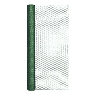 Tela metálica hexagonal recubierta de PVC